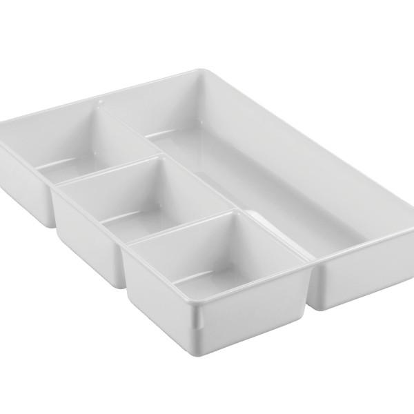 iDesign Linus Dresser 4Section - 33 X 22.9 X 5.7 Cm