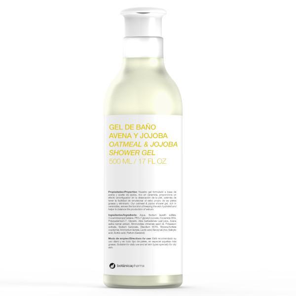 Botanica Pharma Gel Baño Avena+Jojoba 500 Ml