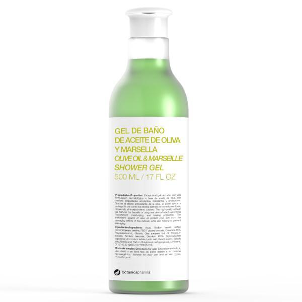 Botanica Pharma Gel Baño Oliva+Marsella 500 Ml