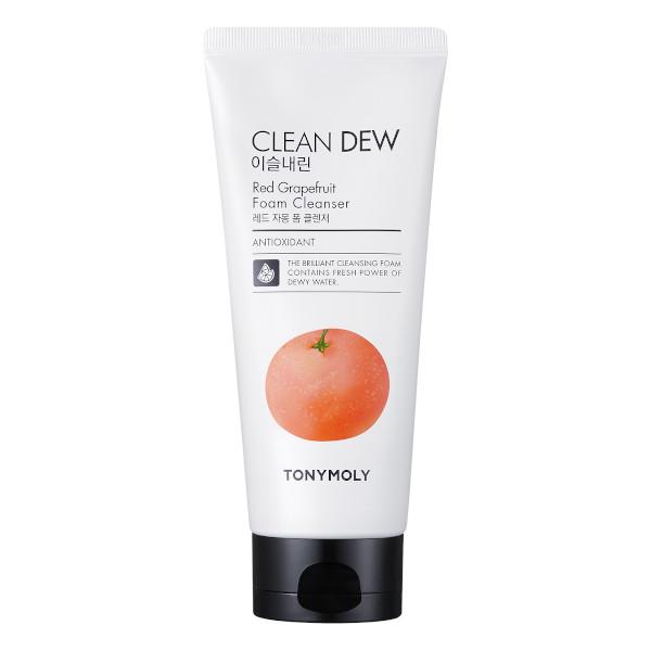TONYMOLY CLEAN DEW RED GRAPEFRUIT FOAM CLEANSER- Limpiador para el rostro en espuma