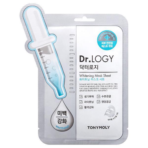 TONYMOLY DR-LOGY WHITENING MASK SHEET-  Trantamiento instantaneo.
