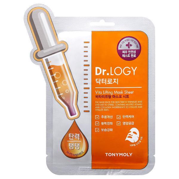 TONYMOLY DR-LOGY VITA LIFTING MASK SHEET-  Trantamiento instantaneo