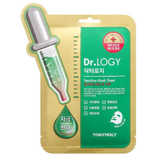 TONYMOLY DR-LOGY SENSITIVE MASK SHEET- Tratamiento Instantaneo para el rostro