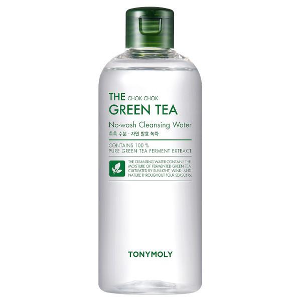 TONYMOLY THE CHOK CHOK GREEN TEA CLEANSING WATER- Agua limoiadora hidratante
