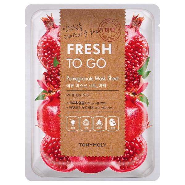 TONYMOLY FRESH TO GO POMEGRANATE MASK SHEET- Mascarilla de Melon
