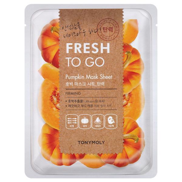TONYMOLY FRESH TO GO PUMPKIN MASK SHEET- Mascarilla de Calabza