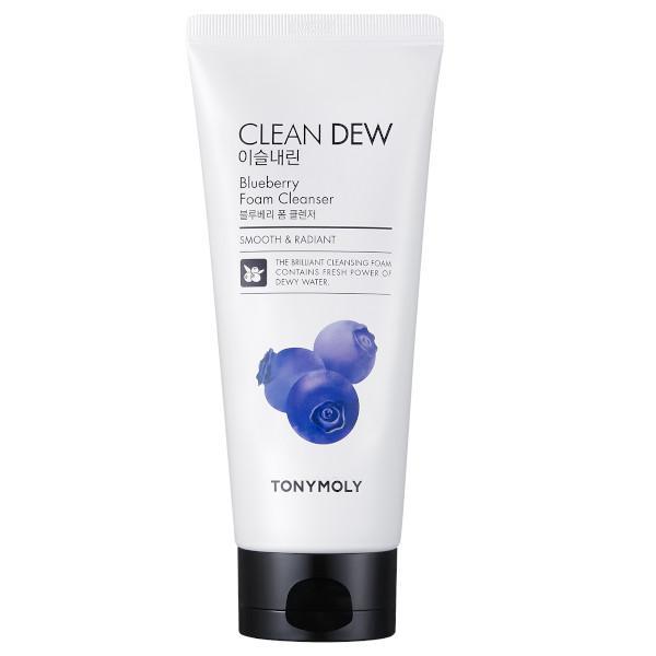 TONYMOLY CLEAN DEW BLUEBERRY FOAM CLEANSER- Limpiador para el rostro en espuma