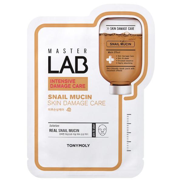 TONYMOLY MASTER LAB SNAIL MUCIN MASK- Mascarilla Hidratante