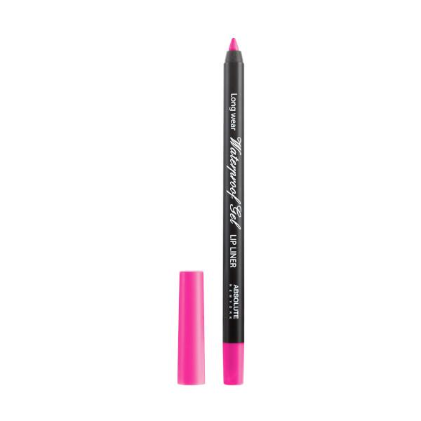 Absolute N.Y Waterproof Gel Lip Liner-Hot Pink