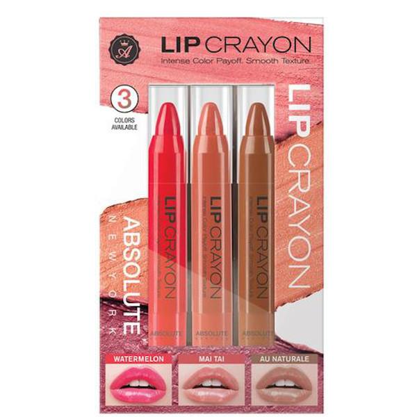 Absolute N.Y Set Crayones Labiales 3Pcs