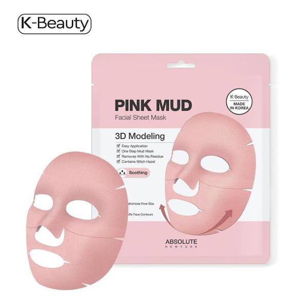 Absolute N.Y Mascarilla Facial Mud Pink