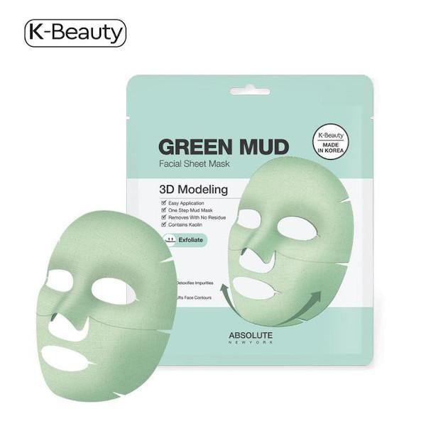 Absolute N.Y Mascarilla Facial Mud Green