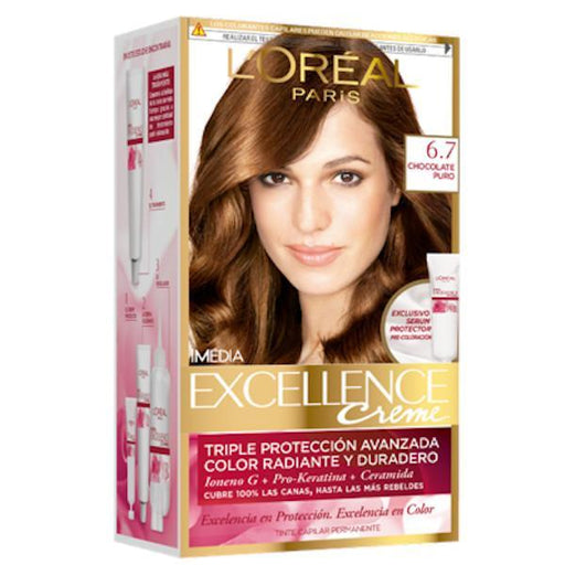Loreal Excellence Tinte Imedia Tono 6.7 - Farmacias Arrocha
