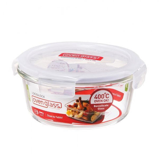 Lock N Lock Boroseal Heat Resistant Glass Round 650M - Farmacias Arrocha