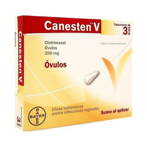 Canesten V 200Mg X 3 Ovulos Vaginales - Farmacias Arrocha