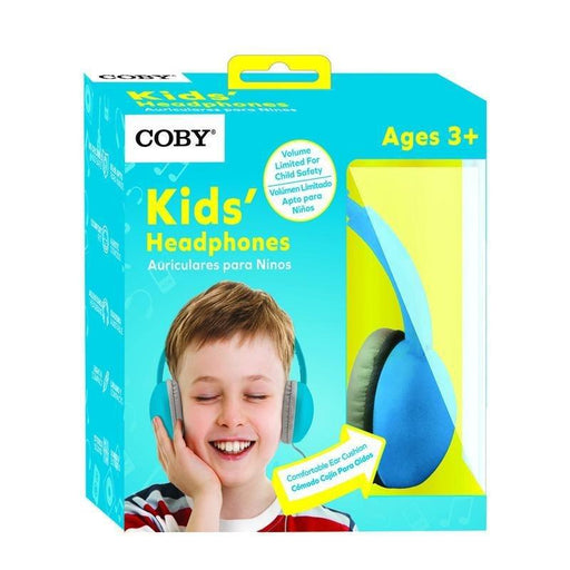 Coby Headphone Kids Mic Blue - Farmacias Arrocha