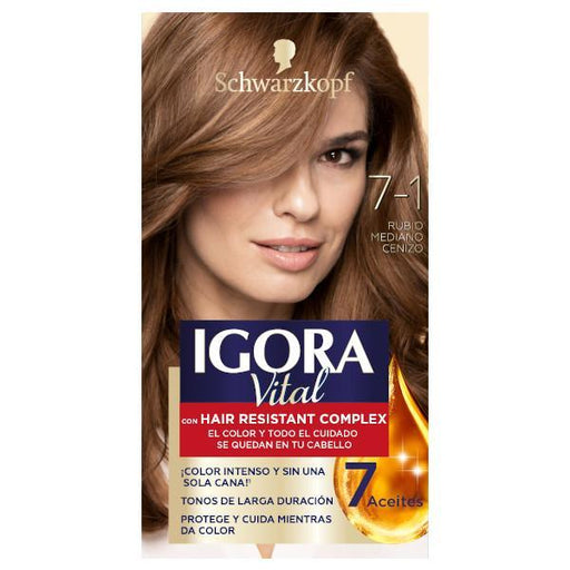 Schwarzkopf Igora Vital Tinte 7-1 - Farmacias Arrocha
