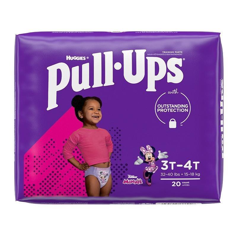 Huggies Pant Pull Ups Girl 3-4T Jbo 4 20 - Farmacias Arrocha