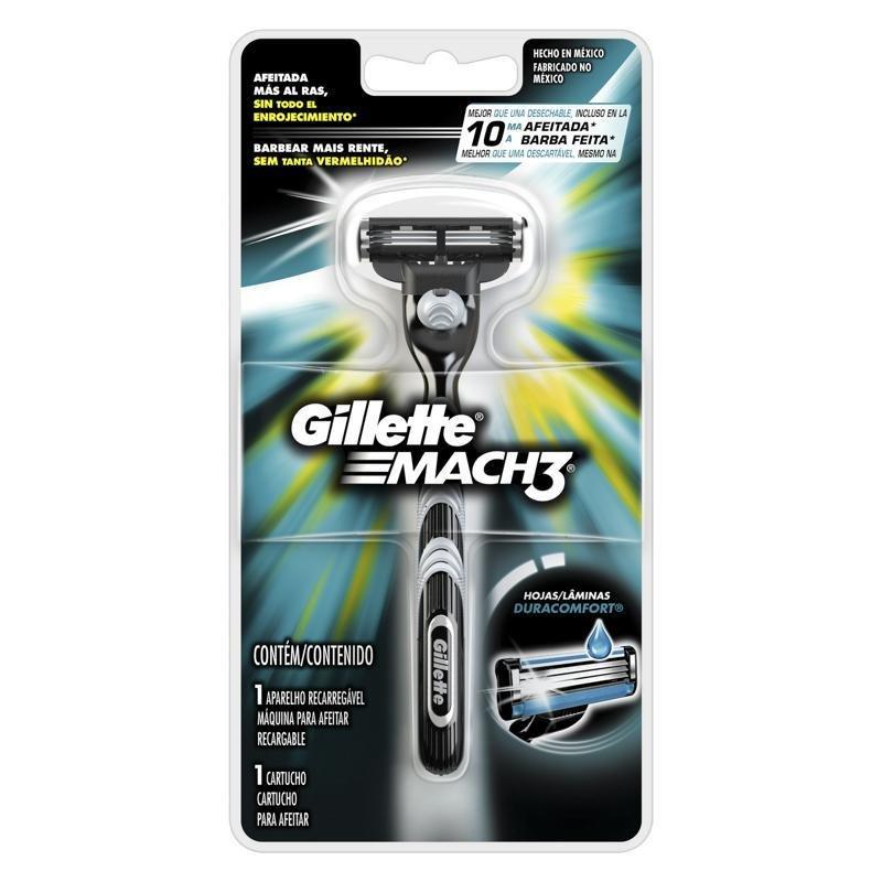 Gillette Mach 3 Regular Rasuradora 1 Unid. - Farmacias Arrocha