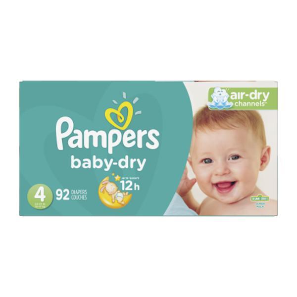 Pampers Baby Dry S4 Super 1 92 - Farmacias Arrocha