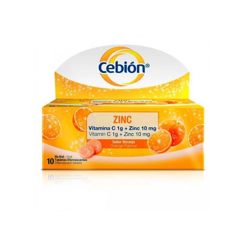 Cebion Calcio Tubo De 10 Tabletas - Farmacias Arrocha