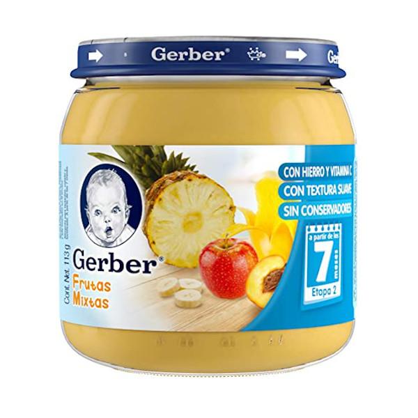 Gerber P2 Frutas Mixtas Classic 113G - Farmacias Arrocha