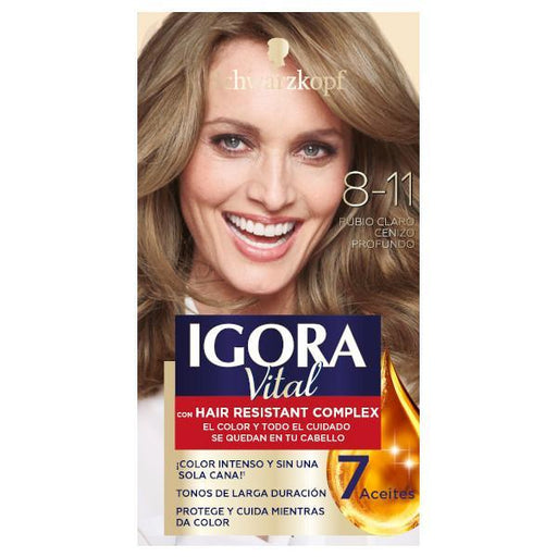 Schwarzkopf Ig Vital Tinte 8-11 - Farmacias Arrocha