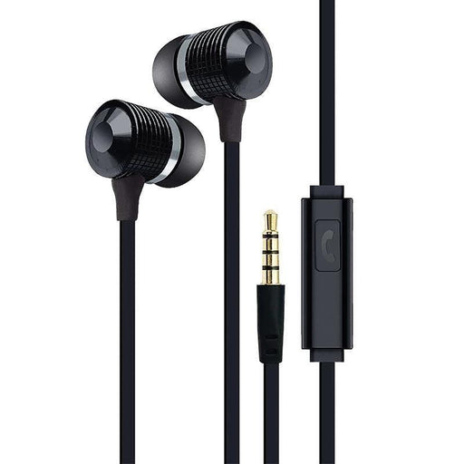 Coby In-Ear Metal Mic Black - Farmacias Arrocha