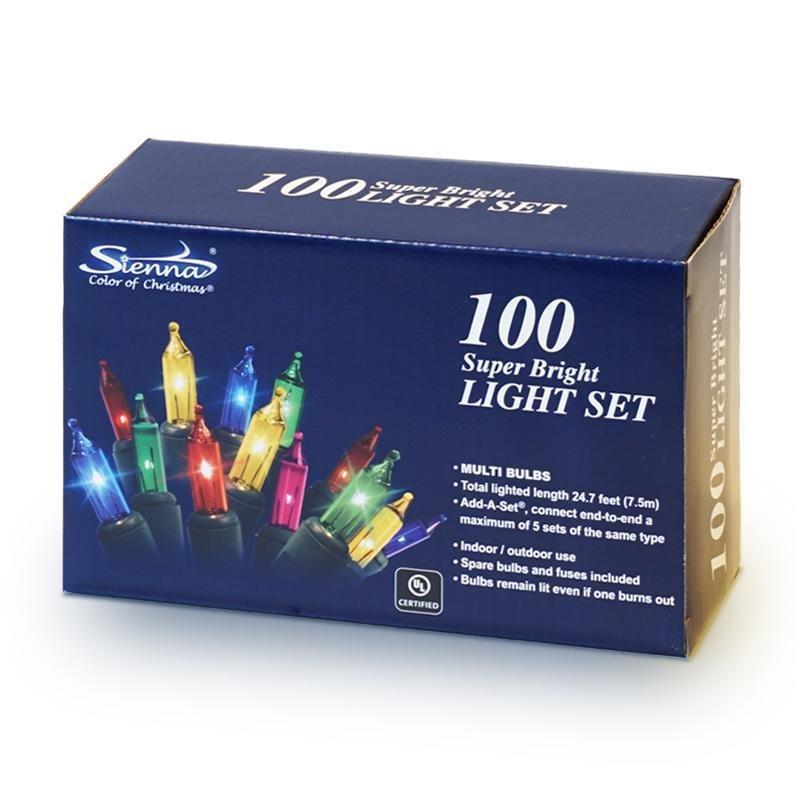 Sienna Juego De 100 Luces, Multicolor, Calidad Ul - Farmacias Arrocha