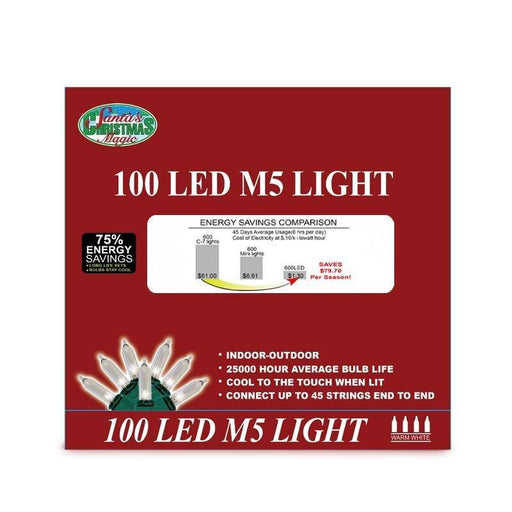Christmas Magic Luces Led De 100 Bombillos, Cálidas - Farmacias Arrocha