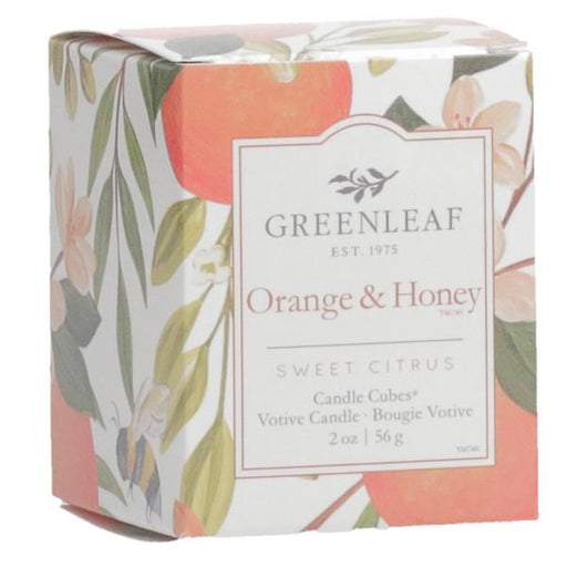 Greenleaf Vela Votiva Orange & Honey - Farmacias Arrocha
