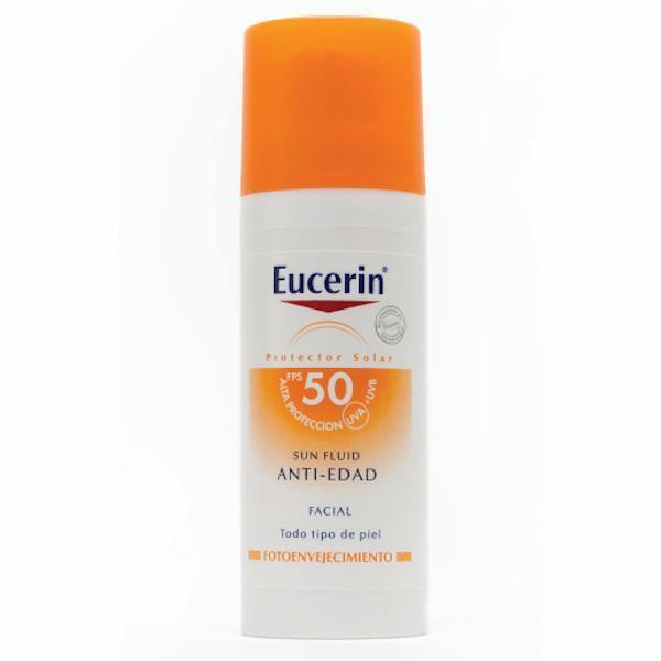 Eucerin Protector Solar Facial Anti Edad FPS 50+ - Farmacias Arrocha