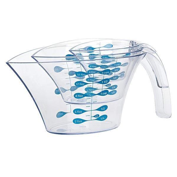 Trudeau Tazas Para Medir 1/2Tz, 1 Tz Y 2 Tzs. - Farmacias Arrocha