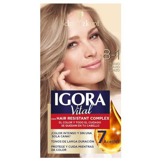 Schwarzkopf Igora Vital Tinte 8-1 - Farmacias Arrocha