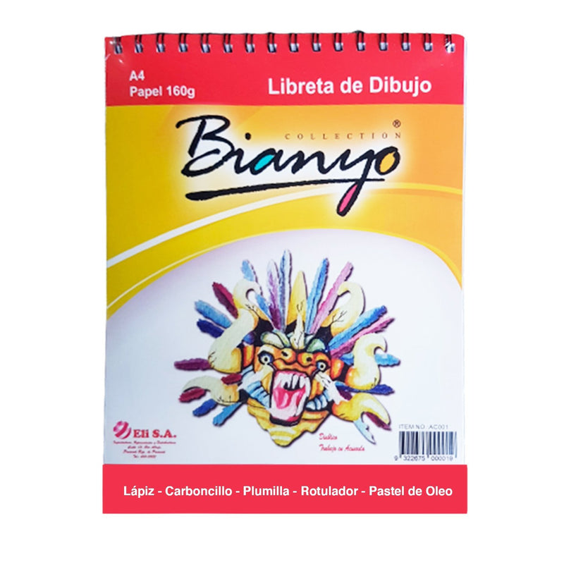 Bianyo Libreta De Dibujo Chica Bianjo A4 - Farmacias Arrocha