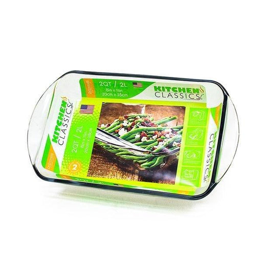 Kitchen Classics 2 Qt Bake Dish Clear - Farmacias Arrocha