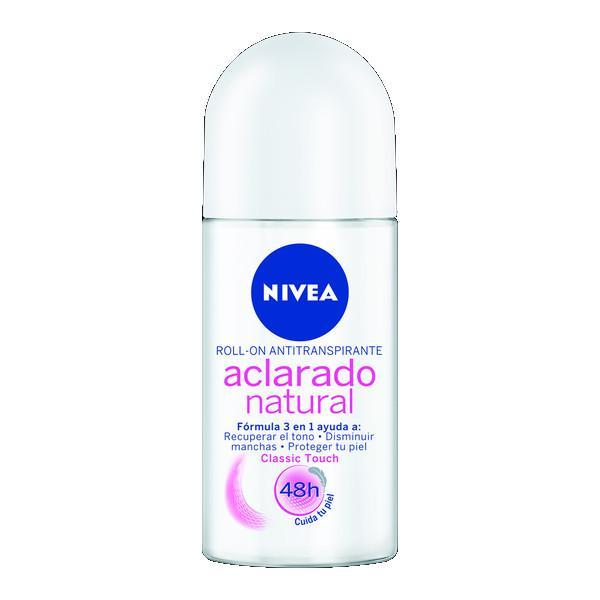 Nivea Desodorante Roll-On Aclarado Nat - Farmacias Arrocha
