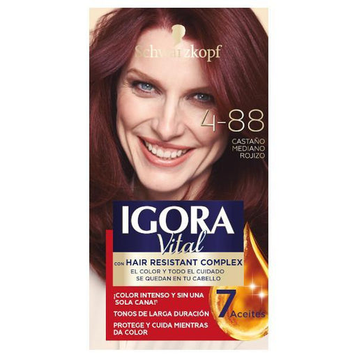 Schwarzkopf Igora Vital Tinte 4-88 - Farmacias Arrocha