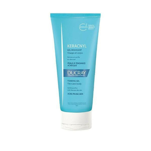 Ducray Keracnyl Gel Limpiador Cara y Cuerpo 200ml - Farmacias Arrocha
