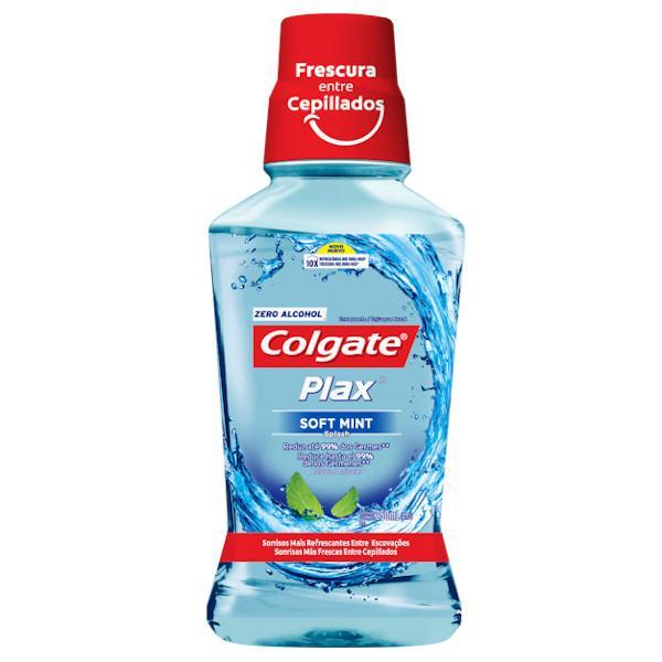 Colgate Plax Enjuague Bucal Soft Mint 250Ml - Farmacias Arrocha