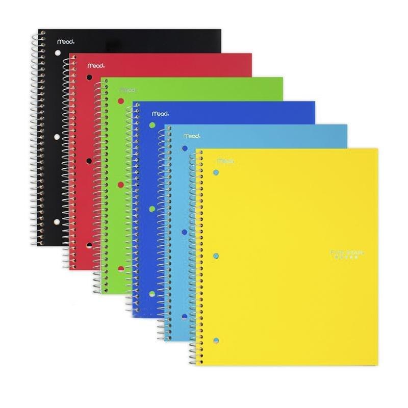 Mead Five Star Notebook Ruled 1-Sub (12) - Farmacias Arrocha