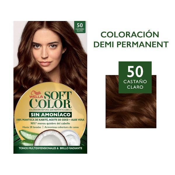 Wella Soft Color Tinte N.50 Castano Claro - Farmacias Arrocha