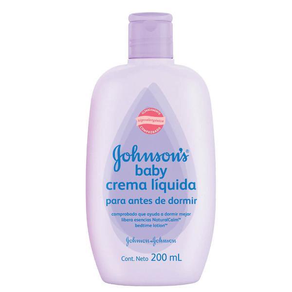 Johnson Baby Crema Liquida Bebe Antes Dormir - Farmacias Arrocha