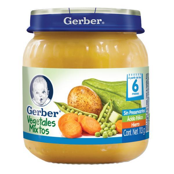 Gerber Pure Mixtos De Vegetales 113Gr - Farmacias Arrocha