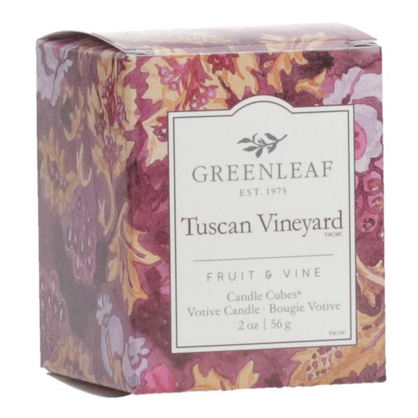 Greenleaf Vela Votiva Tuscan Vineyard - Farmacias Arrocha
