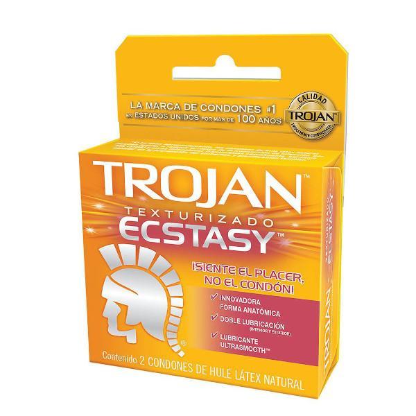 Trojan Ecstasy Texturizad C 2 - Farmacias Arrocha