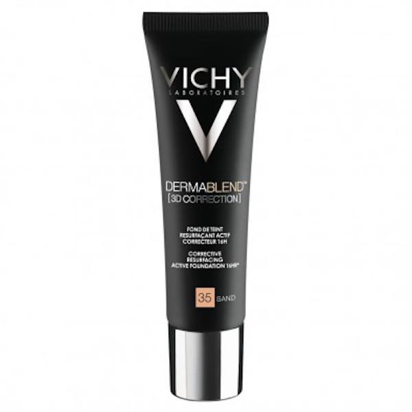 Vichy Dermablend Base 3D Correction 30ml - Tono 35 (Sand) - Farmacias Arrocha