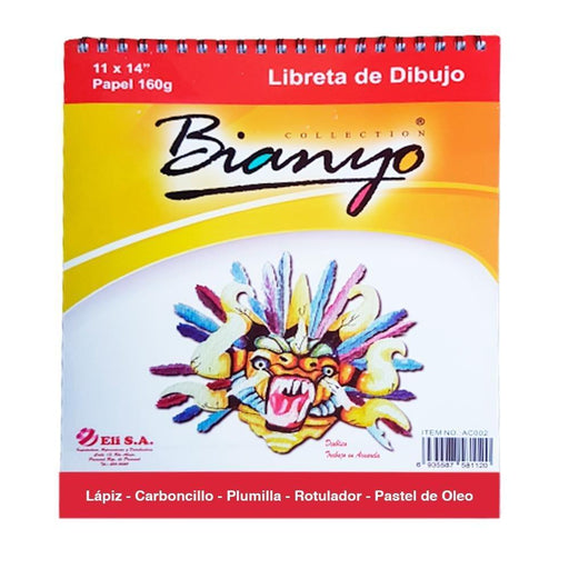 Bianyo Libreta De Dibujo Bianjo 11X14 - Farmacias Arrocha