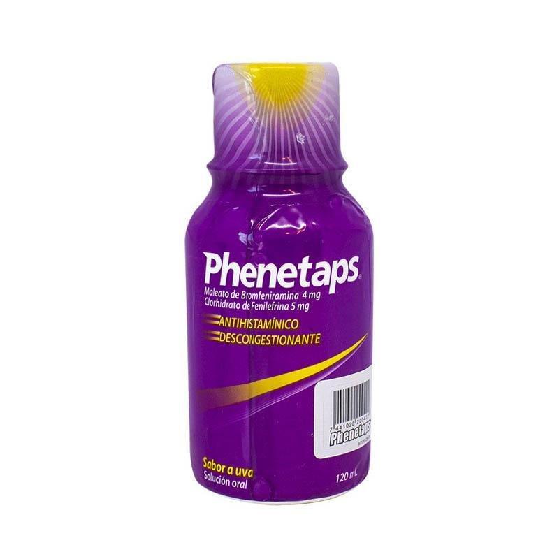 Phenetaps De 120Ml Sabor Uva - Farmacias Arrocha