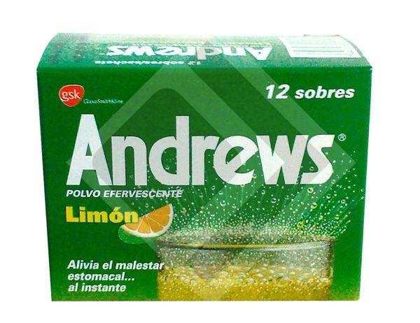 Sal Andrews Sabor A Limon De 12Ns - Farmacias Arrocha